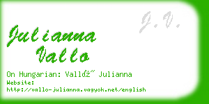 julianna vallo business card